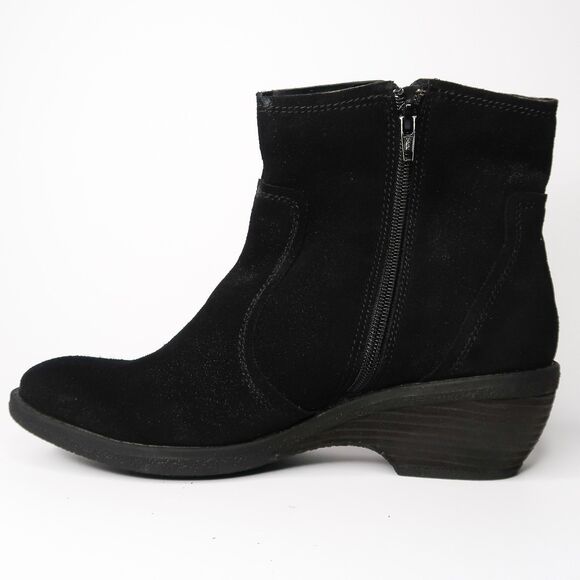 BareTraps Womens Booties Sasha Size 9 Black Suede Boots‎ - Picture 8 of 10